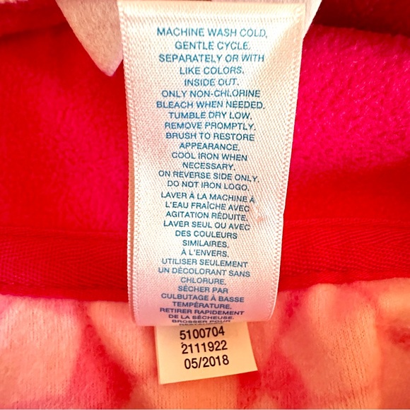 NWOT The Children's Place Women's Pink Dinosaur/Monster Hood Onesie, Size S - Picture 10 of 10